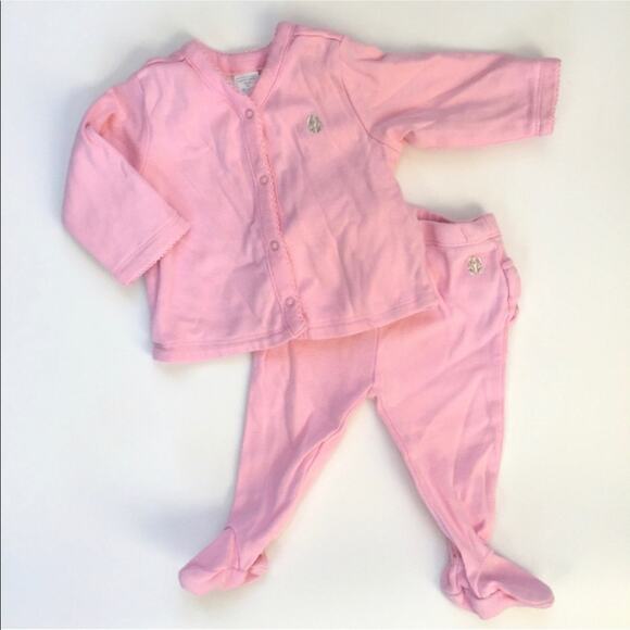 Children's Place Two Piece Pink Set 3-6 Months - Picture 1 of 6
